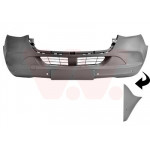 Бампер (передній) MB Sprinter (B907/B910) 18- (з отворами для буксирувального гака/парктроніка) 