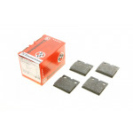 Колодки гальмівні (задні) Tesla Model S/X 13- (Brembo) 