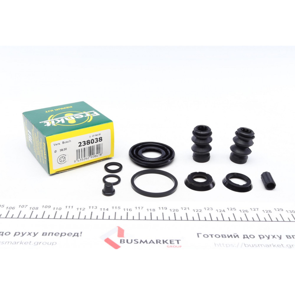 Ремкомплект супорта (заднього) Renault Kangoo 97- (d=38mm) (Bosch)