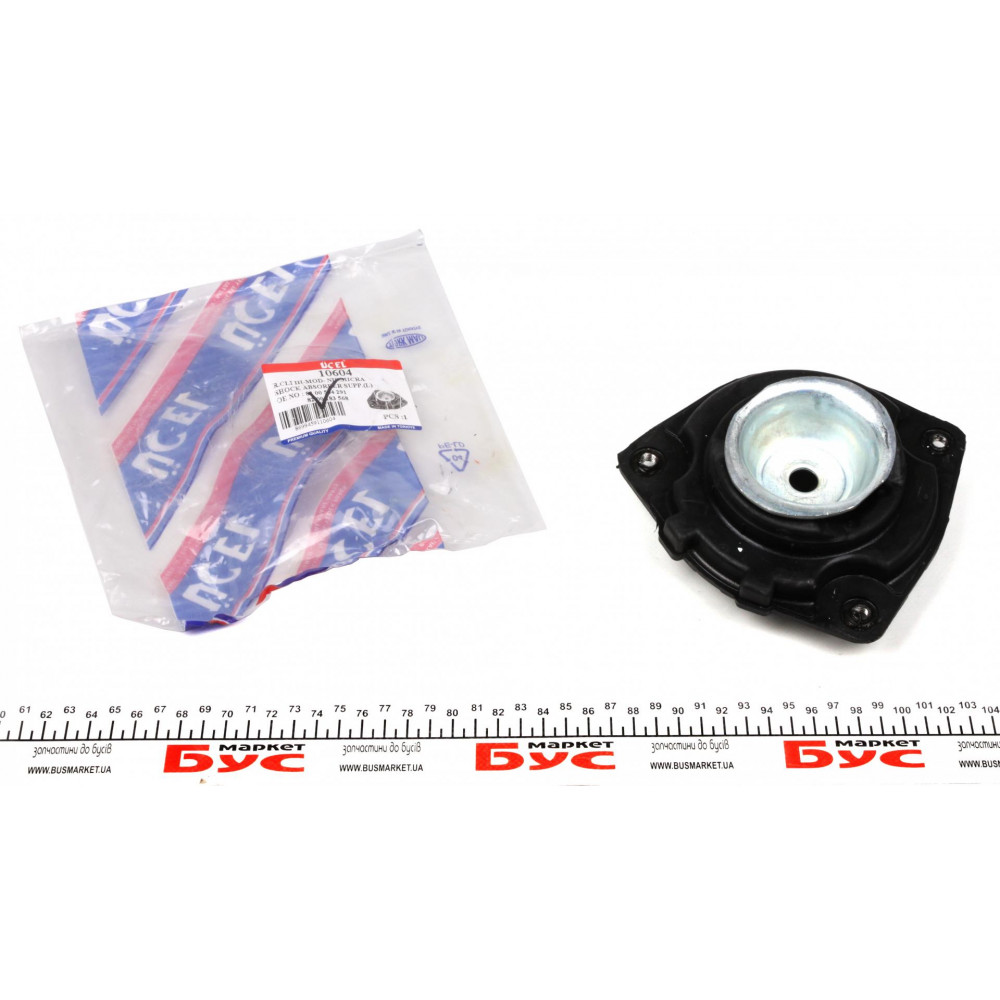 Подушка амортизатора (переднього) Nissan Micra/Renault Clio 1.4/1.5dCi/1.6 16V 03- (L)