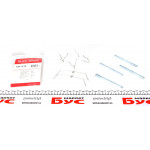 Планка супорта (переднього) прижимна (к-кт) Toyota Land Cruiser 2.4-4.0 90-09 (Sumitomo) 