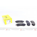 Колодки гальмівні (передні) Nissan Koleos 16-/X-Trail/Infiniti Q50/Q60/QX50 13-/Renault Koleos 16- 