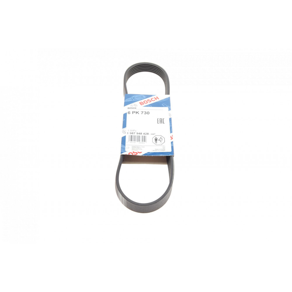 Ремінь генератора Citroen Berlingo/Fiat Ducato/Peugeot Boxer/Expert 1.9 D/TD 96-03 (6PK730)