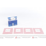 Кільця поршневі Opel Astra/Vectra 2.0i 88-00 (86.50mm/+0,5) (1.5-1.5-3) 