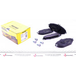 Колодки гальмівні (передні) MB C-class (W205/S205/C205)/E-class (W213/S213/C238) 13- (TRW) Q+ 