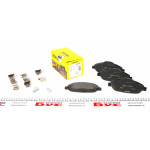 Колодки гальмівні (передні) Peugeot 308/CC/SW/3008 07- (Bosch) Q+ 