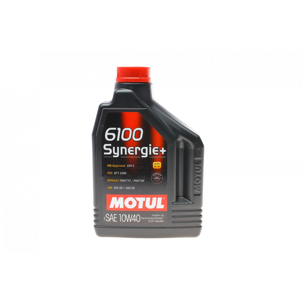 Олива 10W40 Synergie+ 6100 (2L) (VW 502.00/505.00/MB 229.3) 101488 знята з виробн