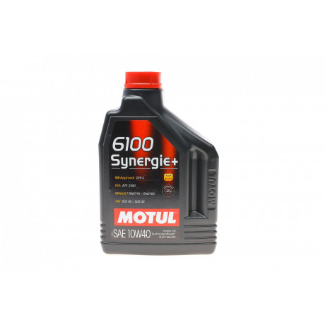 Олива 10W40 Synergie+ 6100 (2L) (VW 502.00/505.00/MB 229.3) 101488 знята з виробн