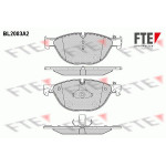 Колодки гальмівні (передні) BMW 5/6/7 09- (Ate) 09- 