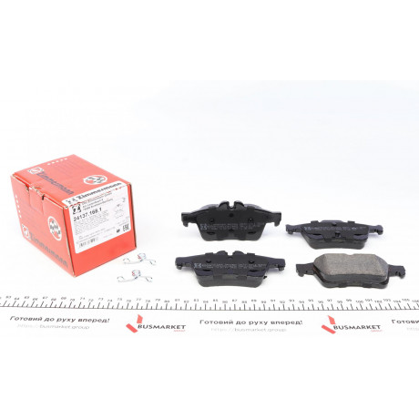 Колодки гальмівні (задні) Ford Connect/Focus/Opel Vectra/Mazda 3/5 C II 02- (Ate-Teves)