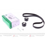 Комплект ГРМ Peugeot Boxer 2.2HDi, 74kw, 02-, (143x25.40) 