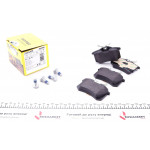 Колодки гальмівні (задні) Citroen C3/C4 09-/Renault Scenic/Megane 99- (87x53x16.2) (Lucas) 