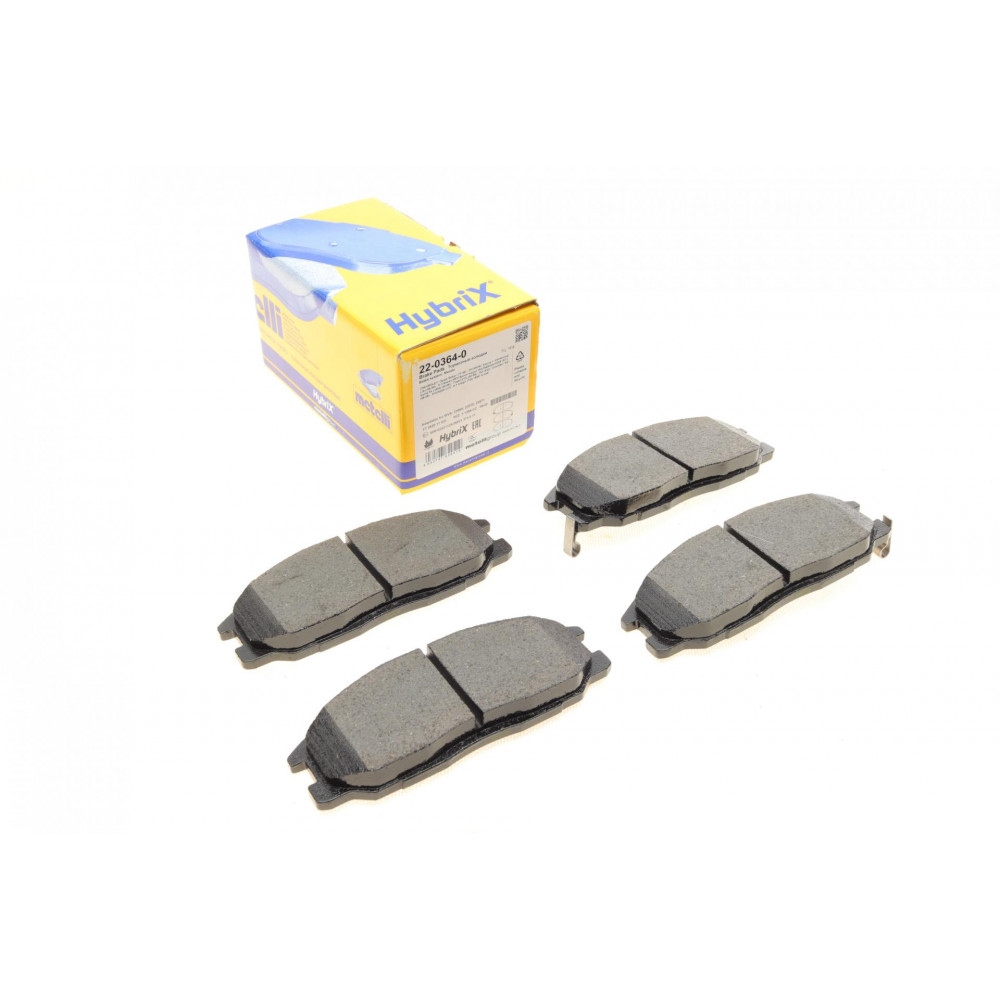 Колодки гальмівні (передні) Hyundai Santa Fe/Trajet 00-12/Ssangyong Actyon/Kyron 05-/Rexton 02-