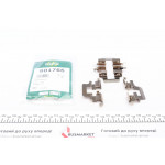 Планка супорта (заднього) прижимна (к-кт) Audi A4/A5/A6/A7/Q7 07- (Lucas) 