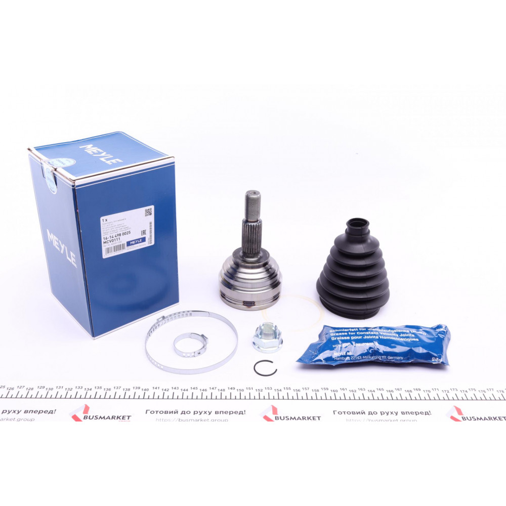 ШРКШ (зовнішній) Renault Megane II 1.4/1.5dCi/1.6 16V 02- (к-кт)