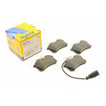 Колодки гальмівні (задні) Ford Galaxy 95-06/Seat Alhambra 96-10/VW Sharan 95-10 (+датчик) 