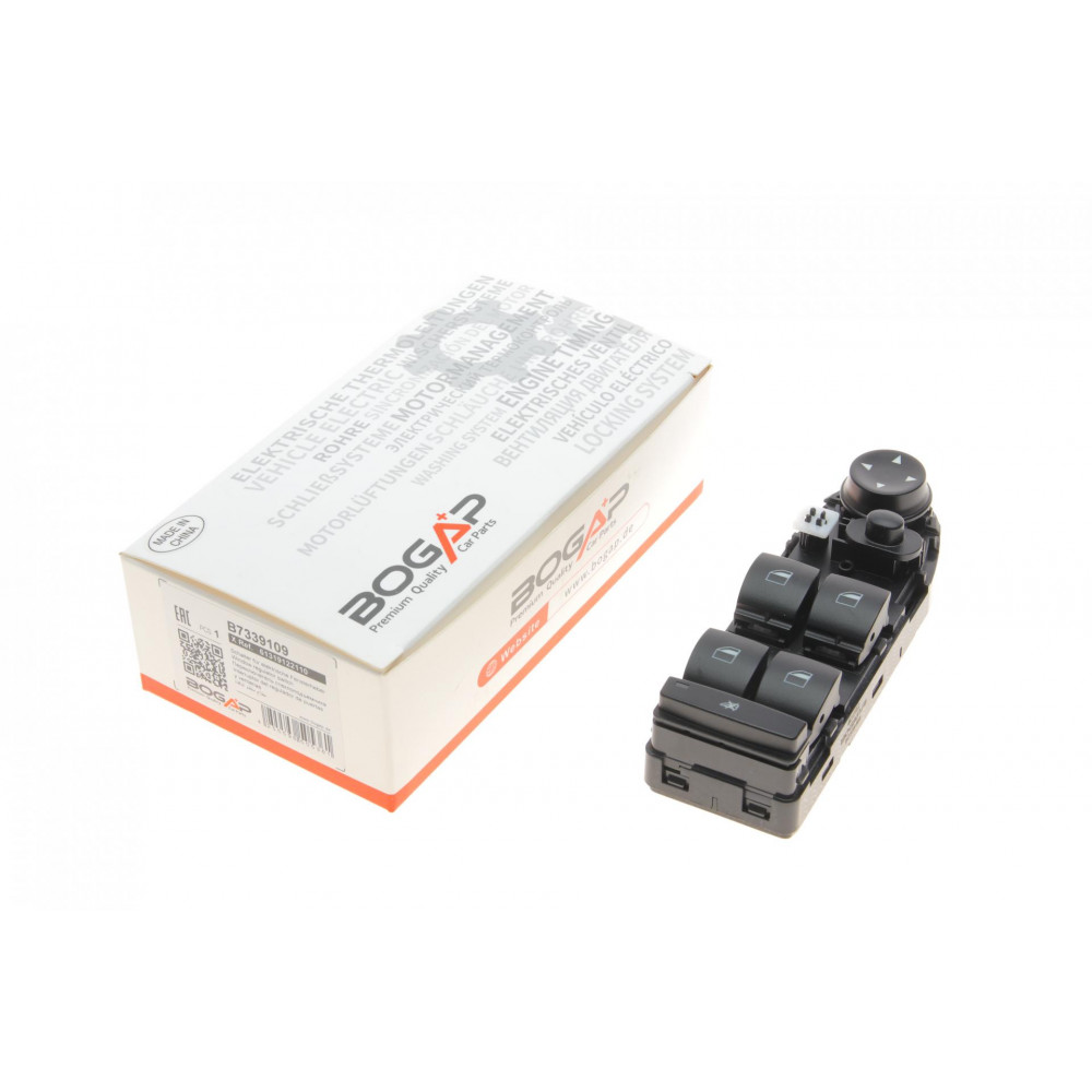 Кнопка склопідіймача (L) BMW 5 (E60) 03-10 M47/M54/M57/N43/N46/N52/N53/N62