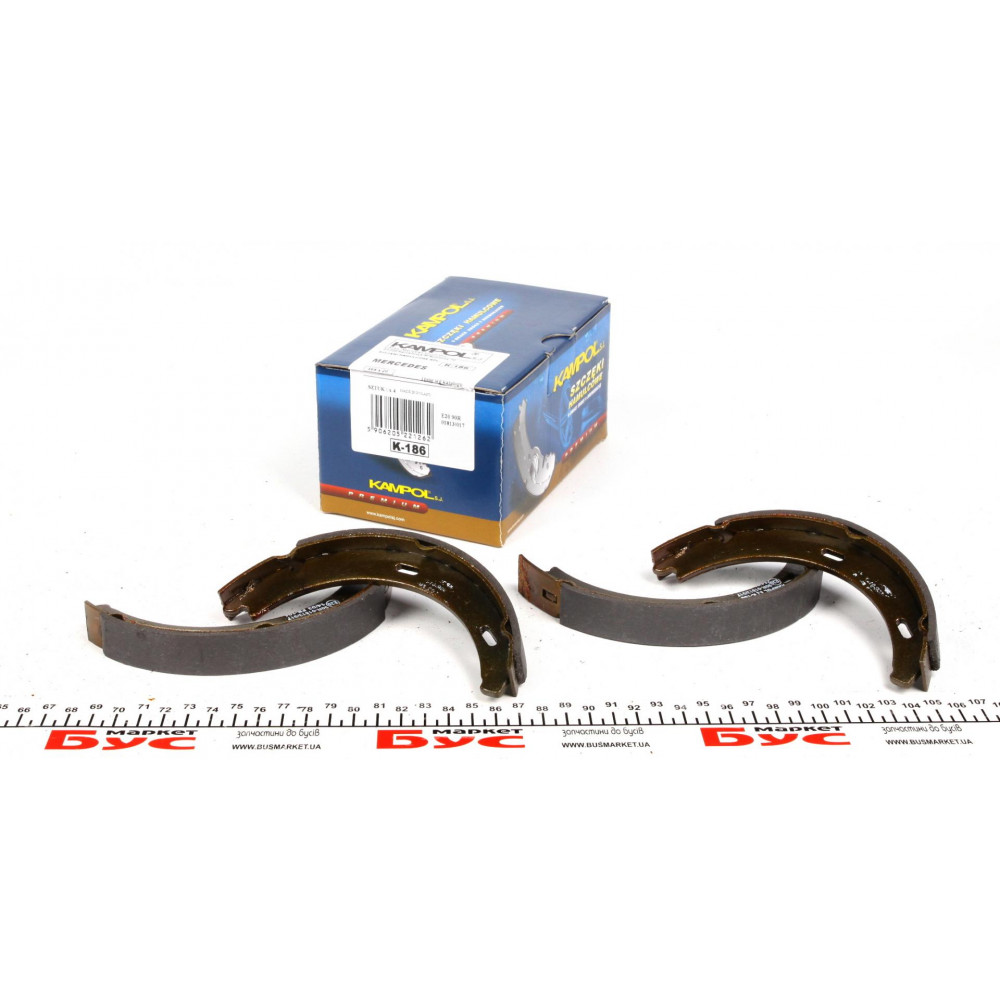 Колодки ручника MB 190 (W201)/E-class (W124/W210) 96-04 (164x20)