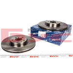 Диск гальмівний (передній) Fiat Doblo 10- (284x22) 