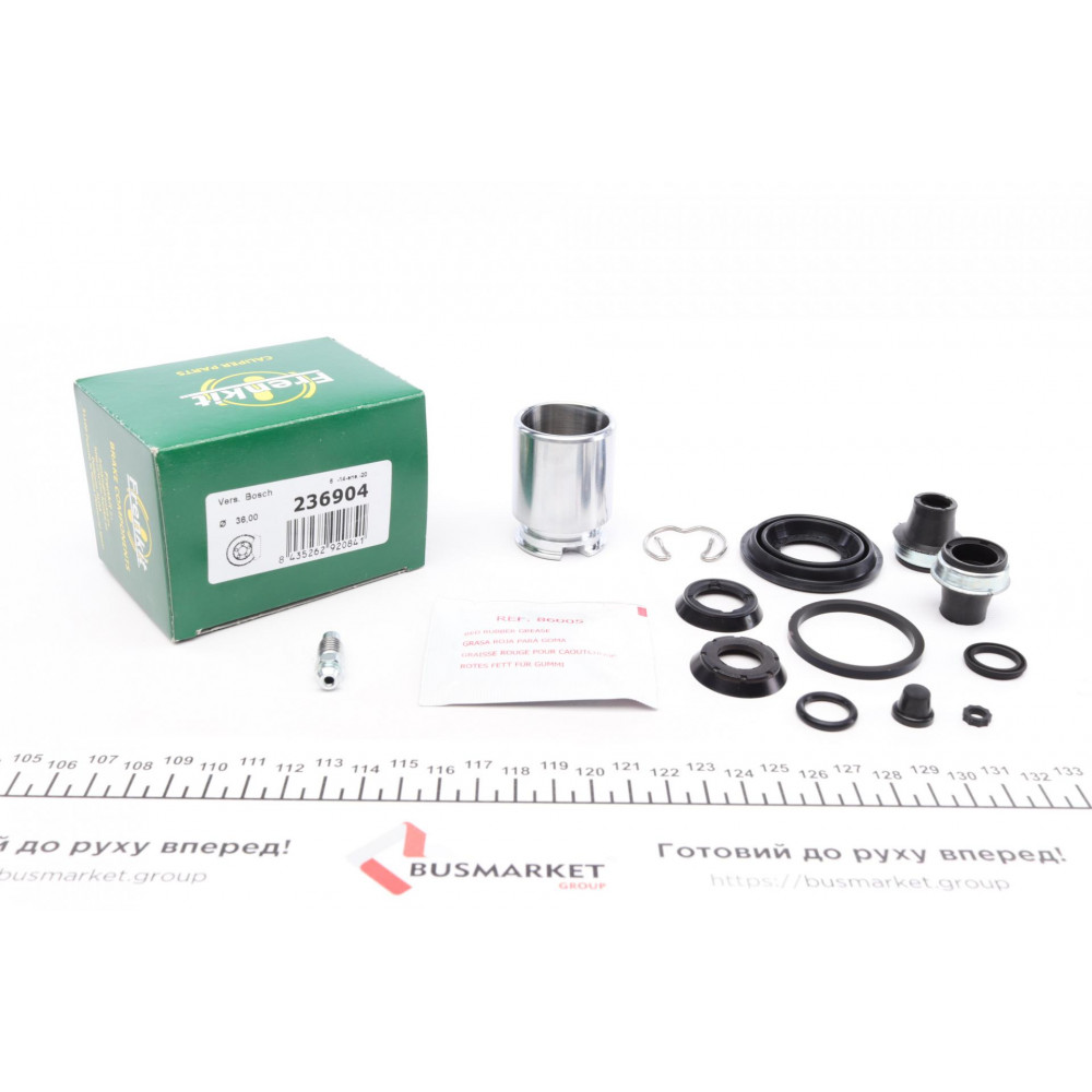 Ремкомплект супорта (заднього) Opel Astra G/Zafira 96-09 (d=36mm) (Bosch) (+поршень)