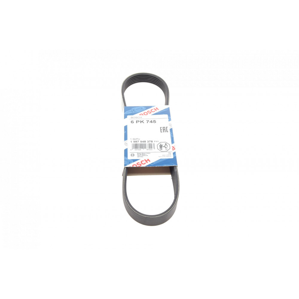 Ремінь генератора VW Caddy IV/Golf VII 1.0-1.2TSI/1.4TSI 15- (-AC) (6PK745)