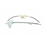 Склопідіймач (передній) Citroen C4 04-11 (L) (електро) (без моторчика) 