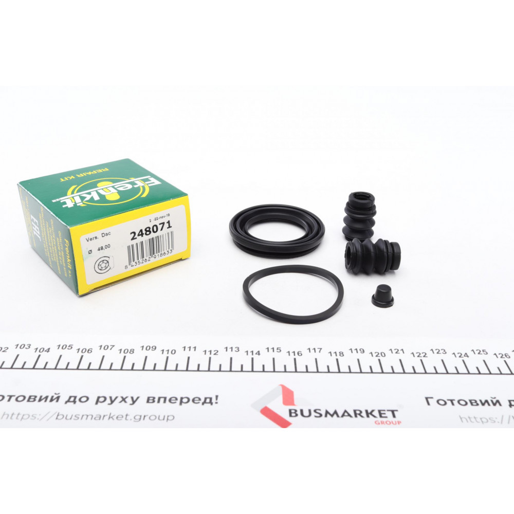 Ремкомплект супорта (переднього) Daewoo Lanos 97- (d=48mm) (Dac)