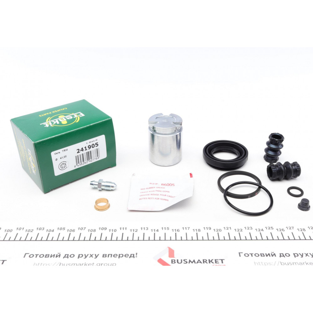Ремкомплект супорта (заднього) Audi A6/VW Passat/Sharan 04- (d=41mm) (+поршень) (TRW)