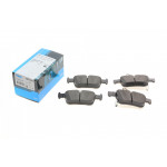 Колодки гальмівні (задні) Honda Civic 1.0-2.0 16- (122.4x53/122.4x48) 