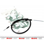 Трос ручника (R) Audi 80/90 87-91 (1298/1032 мм) 