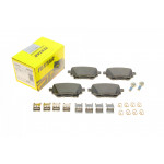 Колодки гальмівні (задні) Toyota Corolla 1.5/1.6 VVTi 19- Q+ 