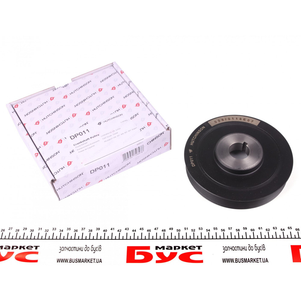 Шків колінвалу Citroen/Fiat/Peugeot 1.9D/2.0HDi (6PK)