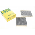 Фільтр салону Citroen C3/C4/Peugeot 207/208 09- (вугільний) (к-кт 2шт.) 