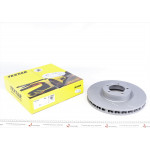 Диск гальмівний (передній) Porsche Panamera 09-16 (R) (360x36) PRO+ (з прорезом) (легований) 