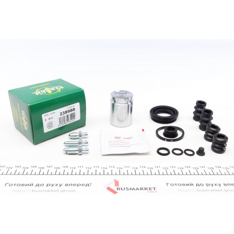 Ремкомплект супорта (заднього) VW Golf/Passat (d=38mm) Lucas (+поршень з механізмом)