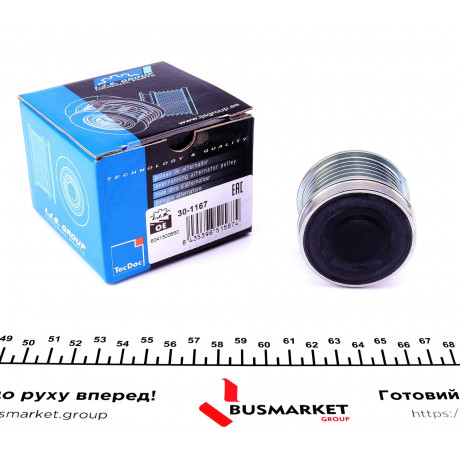 Шків генератора MB Vario 612/812D 2.9D 96-10/Sprinter 2.9D 95-06, 6PK