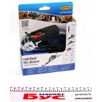 Ремінь стяжний для кріплення вантажу (5 м/260 кг) крючки з обох сторон 