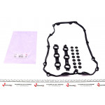 Прокладка кришки клапанів BMW 3 (E46)/5 (E39)/(E60) 2.0-3.0 00- (комплект) (+сальники) 