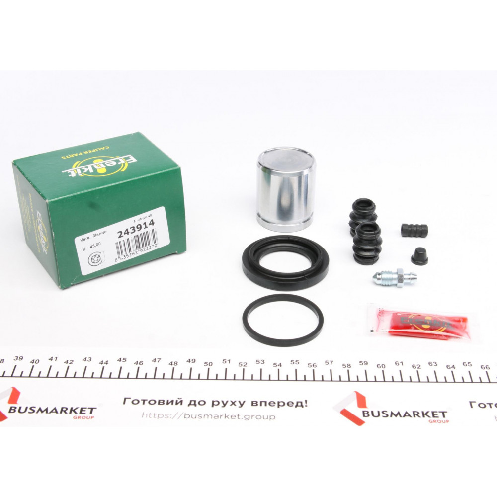 Ремкомплект супорта (заднього) Hyundai Terracan 01-06 (d=43mm) (+поршень) (Mando)