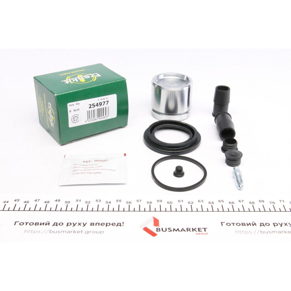 Ремкомплект супорта (переднього) Opel Vectra/Omega 86-95 (d=54mm) (+поршень) (Ate)