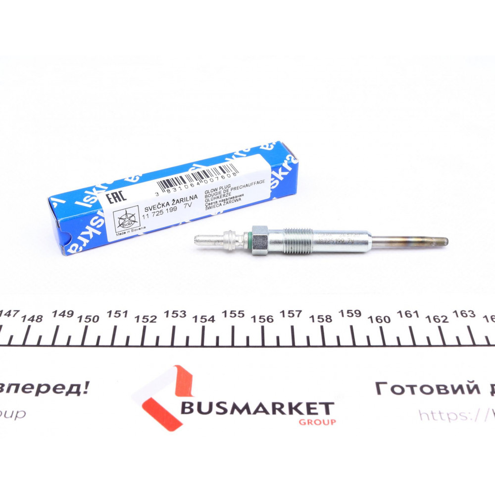 Свічка розжарювання VW T5/Crafter (7V) (M10x1mm)