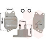 Радіатор масляний Skoda Fabia II/Rapid/VW Polo 1.0-1.9 06- (теплообмінник) 