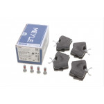 Колодки гальмівні (задні) Renault Trafic/Opel Vivaro 01- (Platinum) 