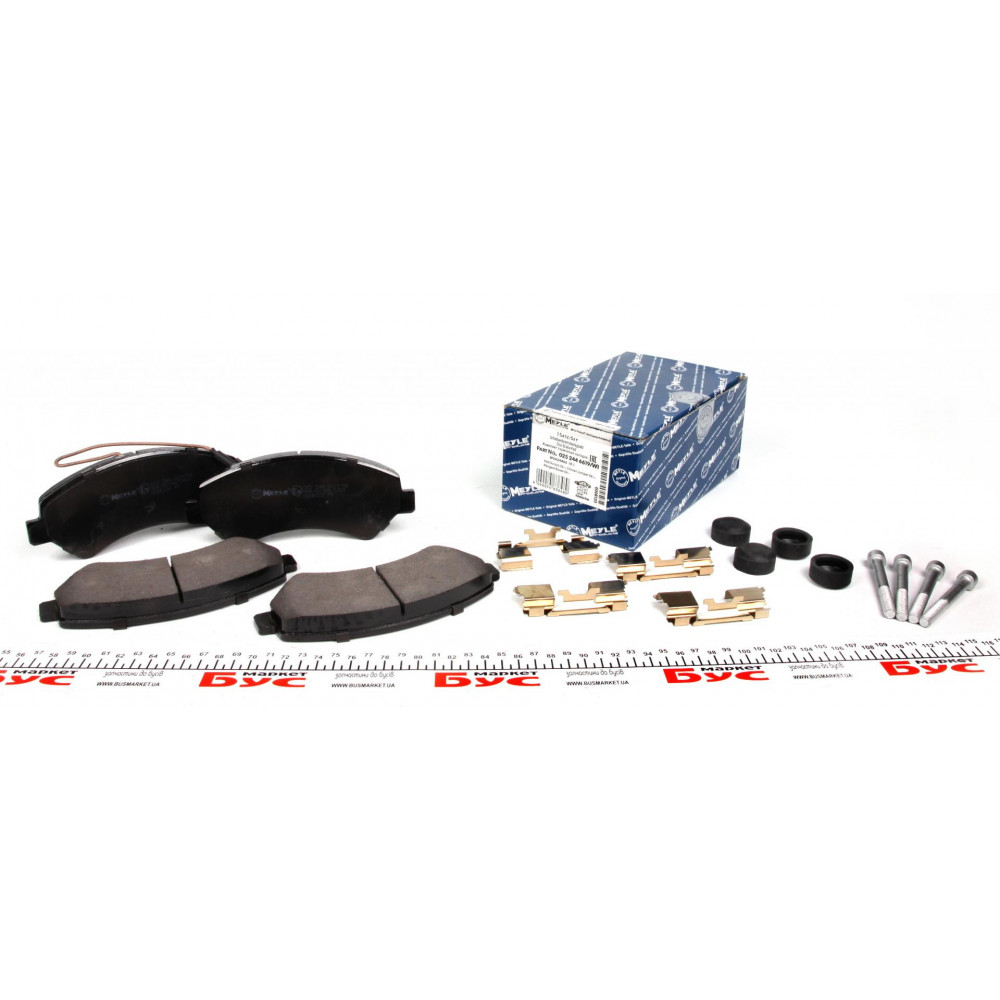 Колодки гальмівні (передні) Citroen Jumper/Fiat Ducato/Peugeot Boxer 2.0-3.0HDi 06- R16(з датчиком)