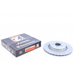 Диск гальмівний (задній) BMW 5 (E60/E61)/6 (E63) 04-10 (L) (370x24) (з покриттям) (з отвором) (вент) 