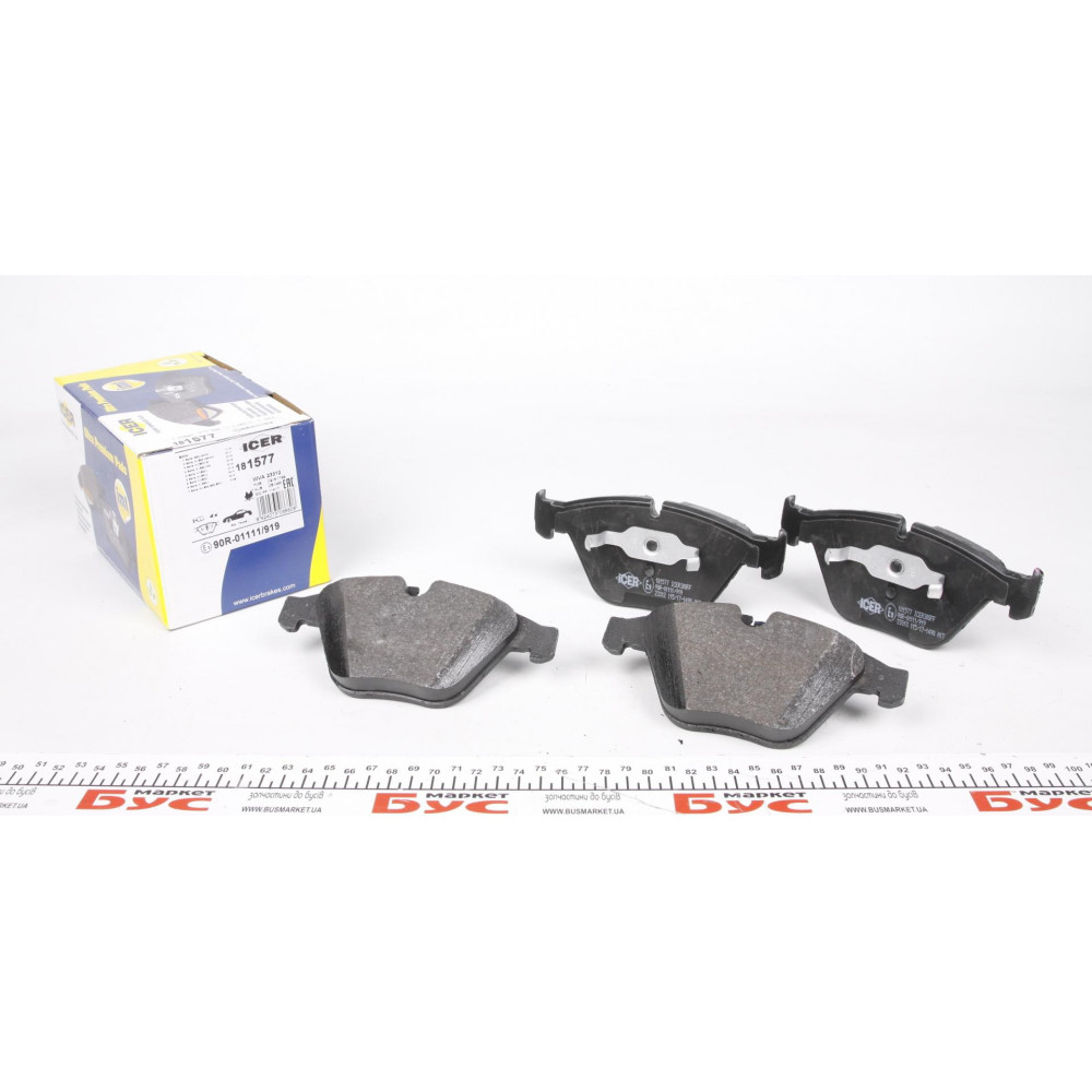 Колодки гальмівні (передні) BMW 3 (E90) 07-13/5 (E60/E61)/6 (E63/E64) 03-10/7 (E65/E66/E67) 01-08