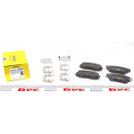 Колодки гальмівні (передні) Opel Insignia/Chevrolet Aveo 05- (Mando) 