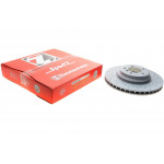 Диск гальмівний (передній) BMW 3 (E90-E92)/ X1 (E84) (348x30) (з покр.) (з вентил.) (з отворами) 