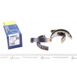 Колодки ручника Peugeot 4008/Mitsubishi Outlander 06- (168x32) 