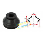 Пильник опори кульової/рульового наконечника (універсальний) (12х27x23) 